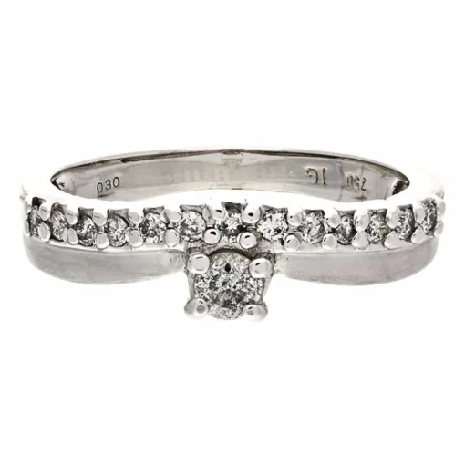 Brillant-Ring Weißgold