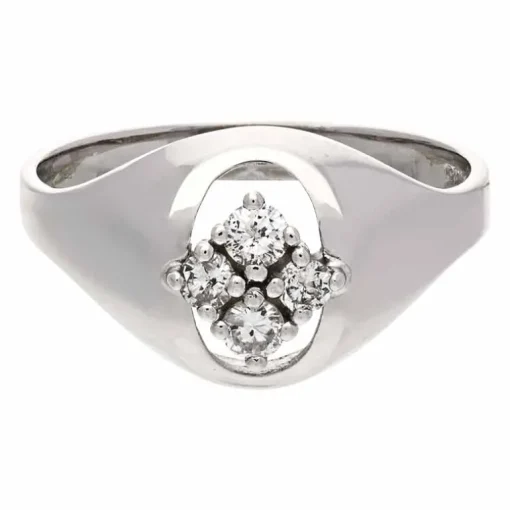 Brillant-Ring Weißgold