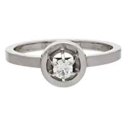 Brillant-Ring Weißgold