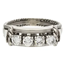 Brillant-Ring Weißgold