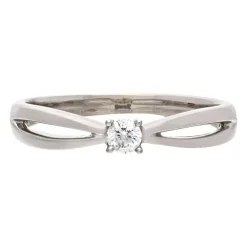 Brillant-Ring Weißgold