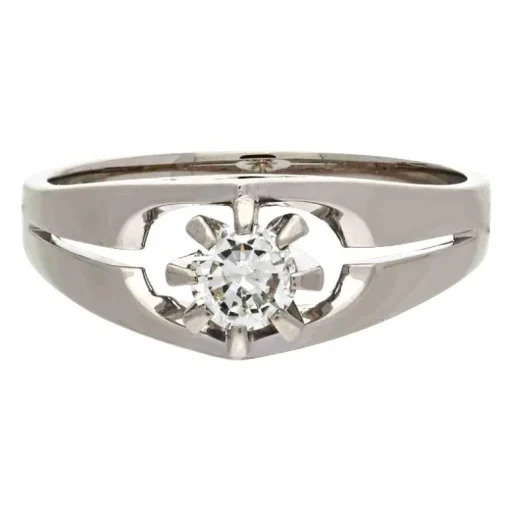 Brillant-Ring Weißgold