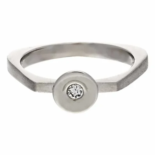 Brillant-Ring Weißgold