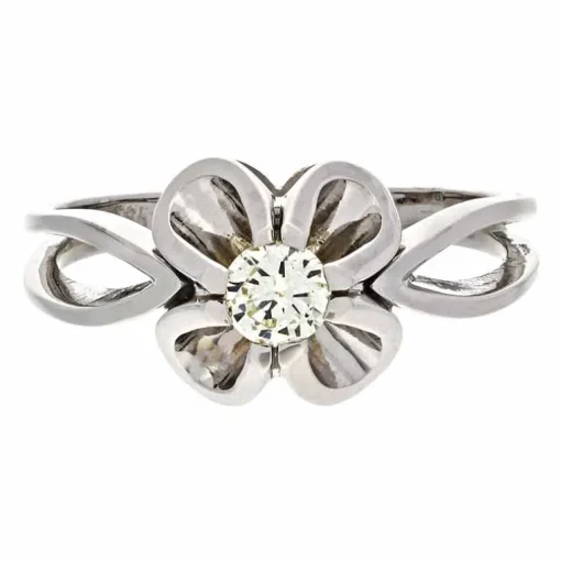 Brillant-Ring Weißgold