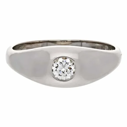 Brillant-Ring Weißgold