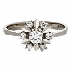 Brillant-Ring Weißgold