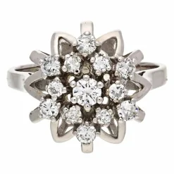 Brillant-Ring Weißgold