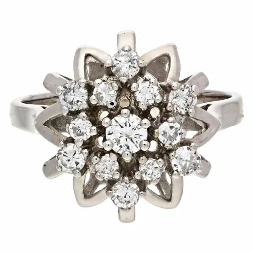 Brillant-Ring Weißgold