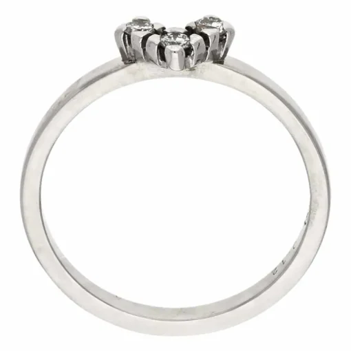 Brillant-Ring Weißgold