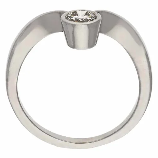 Brillant-Ring Weißgold