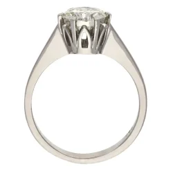 Brillant-Ring Weißgold