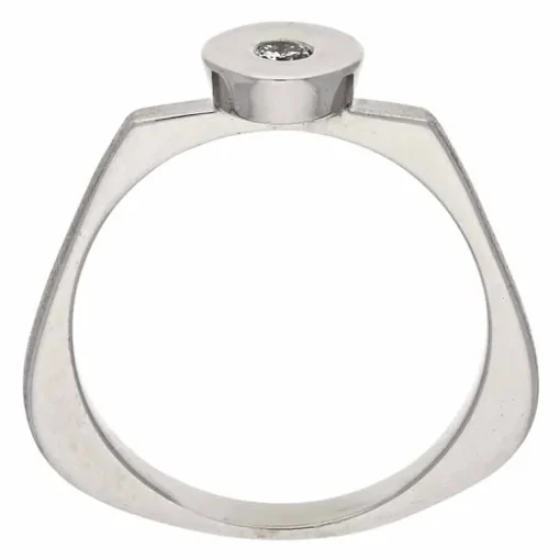 Brillant-Ring Weißgold