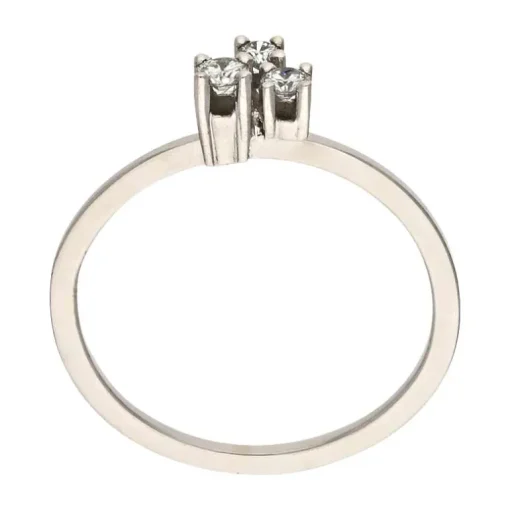 Brillant-Ring Weißgold