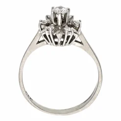 Brillant-Ring Weißgold