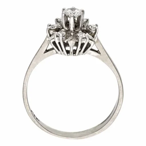 Brillant-Ring Weißgold