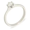 Brillant-Ring Weißgold 0,41 ct
