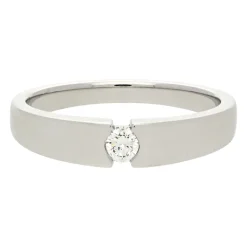 Brillant-Ring Weißgold 0,16 ct