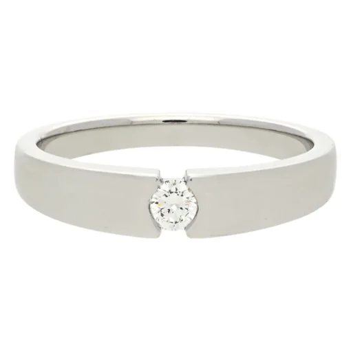 Brillant-Ring Weißgold 0,16 ct
