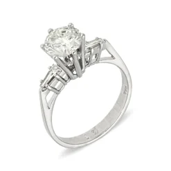 Brillant-Ring Weißgold 1,50ct