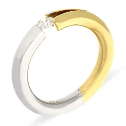 Brillant-Spannring Bicolor