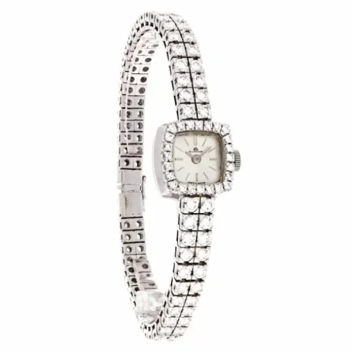 Bucherer 750/Weißgold mit Brillanten Ref. 202