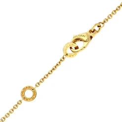 Bulgari Parentesi Kette mit Anhänger Gelbgold