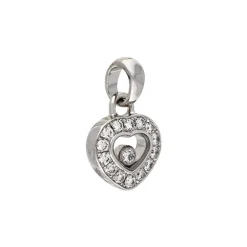 Chopard Brillant-Anhänger 'Happy Diamonds' Weißgold
