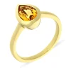 Citrin-Ring Gelbgold