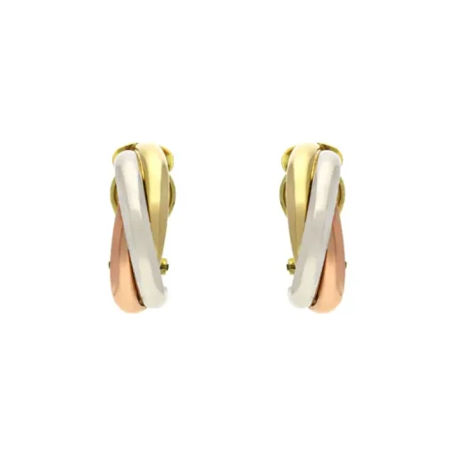 Clip-Ohrstecker Tricolor