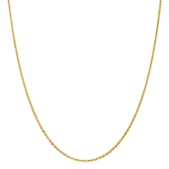 Collierkette Gelbgold