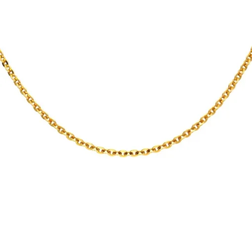 Collierkette Gelbgold