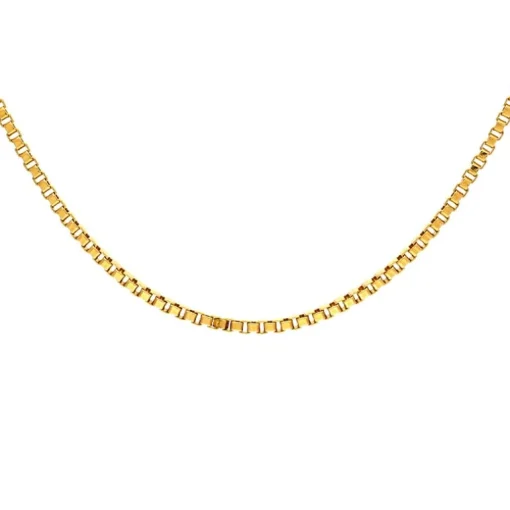 Collierkette Gelbgold