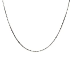 Collierkette Weißgold