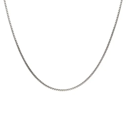 Collierkette Weißgold