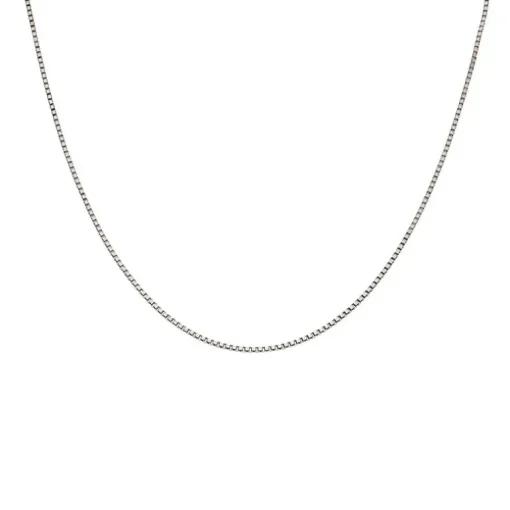 Collierkette Weißgold