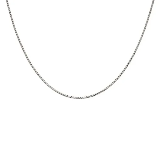 Collierkette Weißgold