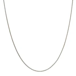 Collierkette Weißgold