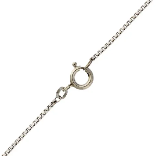 Collierkette Weißgold