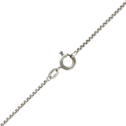 Collierkette Weißgold