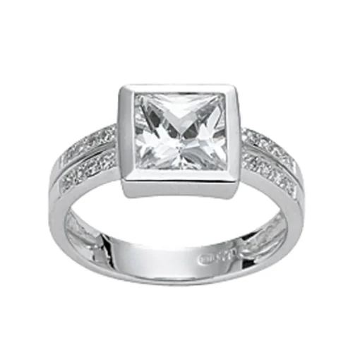 Damenring Silber