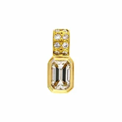 Diamant-Anhänger Gelbgold
