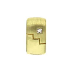 Diamant-Anhänger Gelbgold