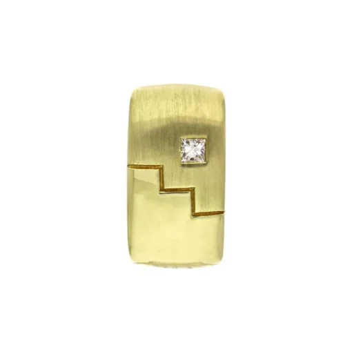 Diamant-Anhänger Gelbgold