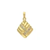 Diamant-Anhänger Gelbgold