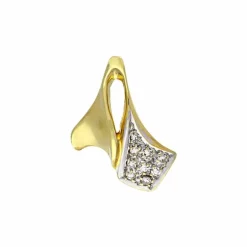 Diamant-Anhänger Gelbgold