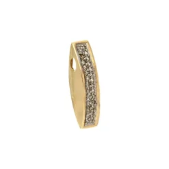 Diamant-Anhänger Gelbgold