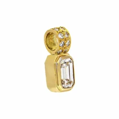 Diamant-Anhänger Gelbgold