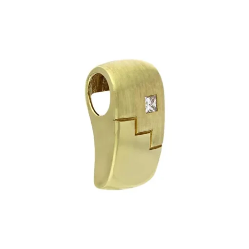 Diamant-Anhänger Gelbgold