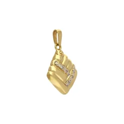 Diamant-Anhänger Gelbgold