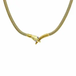 Diamant-Collier Gelbgold